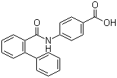 结构式 CAS# 168626-74-2, 4-(2-苯基苯甲酰胺基)苯甲酸