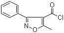 5-Methyl-3-phenylisoxazole-4-carbonyl chloride molecular structure (CAS 16883-16-2)