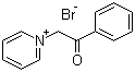 结构式 CAS# 16883-69-5, N-苯甲酰甲基溴吡啶; N-苯甲酰甲基溴化吡啶鎓