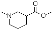 Methyl 1-methylpiperidine-3-carboxylate molecular structure (CAS 1690-72-8)