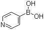 结构式 CAS# 1692-15-5, 吡啶-4-硼酸; 4-吡啶硼酸