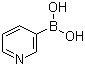 structure of CAS# 1692-25-7, 3-Pyridylboronic acid;Pyridine-3-boronic acid