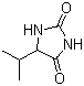 结构式 CAS# 16935-34-5, 5-异丙基海因; 5-异丙基-2,4-咪唑啉二酮