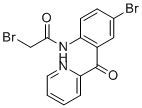 structure of CAS# 1694-64-0, Bromazepam EP Impurity E;2-bromo-N-[4-bromo-2-(pyridine-2-carbonyl)phenyl]acetamide