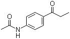 structure of CAS# 16960-49-9, (4'-Propionyl)acetanilide;4'-Acetamidopropiophenone; NSC 169084; p-Acetamidopropiophenone