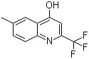 structure of CAS# 1701-20-8, 6-Methyl-2-trifluoromethylquinolin-4-ol;4-Hydroxy-6-methyl-2-(trifluoromethyl)quinoline