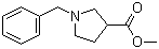 structure of CAS# 17012-21-4, Methyl N-benzyl-3-pyrrolidinecarboxylate;Methyl 1-benzylpyrrolidine-3-carboxylate