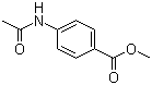 structure of CAS# 17012-22-5, Methyl 4-acetamidobenzoate;4-(Acetylamino)benzoic acid methyl ester