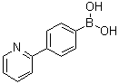 结构式 CAS# 170230-27-0, [4-(2-吡啶基)苯基]硼酸