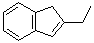 structure of CAS# 17059-50-6, 2-Ethyl-1H-indene;2-Ethylindene