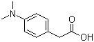 structure of CAS# 17078-28-3, 4-(Dimethylamino)phenylacetic acid