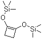 结构式 CAS# 17082-61-0, 1,2-双(三甲基硅氧基)环丁烯