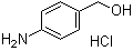 4-Aminobenzenemethanol hydrochloride molecular structure (CAS 170926-25-7)
