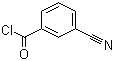 结构式 CAS# 1711-11-1, 3-氰基苯甲酰氯