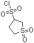 结构式 CAS# 17115-47-8, 四氢-3-噻吩磺酰氯 1,1-二氧化物