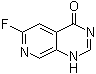 structure of CAS# 171178-44-2, 6-Fluoropyrido[3,4-d]pyrimidin-4(1H)-one;6-Fluoropyrido[3,4-d]pyrimidin-4(3H)-one