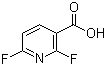 structure of CAS# 171178-50-0, 2,6-Difluoropyridine-3-carboxylic acid;2,6-Difluoronicotinic acid