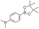 structure of CAS# 171364-78-6, 4-(Dimethylamino)phenylboronic acid pinacol ester;Dimethyl[4-(4,4,5,5-tetramethyl-[1,3,2]dioxaborolan-2-yl)phenyl]amine