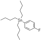 Tributyl(4-fluorophenyl)stannane molecular structure (CAS 17151-47-2)