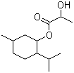 structure of CAS# 17162-29-7, Menthyl lactate;5-Methyl-2-(1-methylethyl)cyclohexyl lactate; 2-Hydroxypropanoic acid 5-methyl-2-(1-methylethyl)cyclohexyl ester