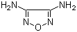 structure of CAS# 17220-38-1, 3,4-Diaminofurazan;3,4-Diamino-1,2,5-oxadiazole; Furazandiamine