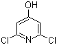 结构式 CAS# 17228-74-9, 2,6-二氯-4-羟基吡啶