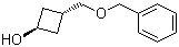 structure of CAS# 172324-65-1, trans-3-Benzyloxymethylcyclobutanol;trans-3-[(Phenylmethoxy)methyl]cyclobutanol