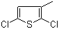 2,5-Dichloro-3-methylthiophene molecular structure (CAS 17249-90-0)