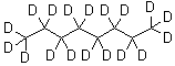 structure of CAS# 17252-77-6, Octane-d<sub>18</sub>;Perdeuterooctane