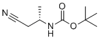 结构式 CAS# 172695-22-6, (S)-叔丁基(1-氰基丙-2-基)氨基甲酸酯