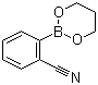 structure of CAS# 172732-52-4, 2-Cyanophenylboronic acid 1,3-propanediol ester;2-Cyanophenylboronic acid 1,3-propanediol cyclic ester