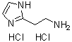 structure of CAS# 17286-47-4, 2-(1H-Imidazol-2-yl)ethylamine dihydrochloride