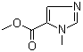 structure of CAS# 17289-20-2, Methyl 1-methylimidazole-5-carboxylate;Methyl 1-methyl-1H-imidazole-5-carboxylate; 1-Methyl-1H-imidazole-5-carboxylic acid methyl ester