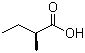 结构式 CAS# 1730-91-2, (S)-(+)-2-甲基丁酸