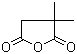 structure of CAS# 17347-61-4, 2,2-Dimethylsuccinic anhydride;Dihydro-3,3-dimethylfuran-2,5-dione