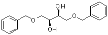 structure of CAS# 17401-06-8, 1,4-Di-O-benzyl-L-threitol;(S,S)-1,4-Bis(benzyloxy)-2,3-butanediol; (S,S)-1,4-Di-O-benzyl-D-threitol