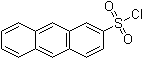 structure of CAS# 17407-98-6, 2-Anthracenesulfonyl chloride;NSC 140126; beta-Anthracenesulfonyl chloride