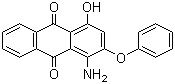 structure of CAS# 17418-58-5, Disperse Red 60;C.I. 60756; 1-Amino-2-phenoxy-4-hydroxyanthraquinone; 1-Amino-4-hydroxy-2-phenoxy-9,10-anthracenedione; Disperse Red 71; Disperse Red 83; Solvent Red 146