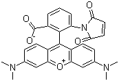结构式 CAS# 174568-68-4, 四甲基罗丹明-6-马来酰亚胺