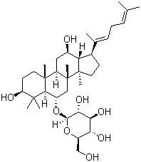 结构式 CAS# 174721-08-5, 人参皂苷 Rh4