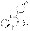 结构式 CAS# 174794-02-6, 奥氮平-N-氧化物