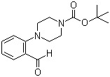 structure of CAS# 174855-57-3, 1-Boc-4-(2-formylphenyl)piperazine