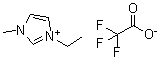 structure of CAS# 174899-65-1, 1-Methyl-3-ethylimidazolium trifluoroacetate;1-Ethyl-3-methylimidazolium trifluoroacetate