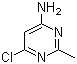 structure of CAS# 1749-68-4, 4-Amino-6-chloro-2-methylpyrimidine;6-Chloro-2-methylpyrimidin-4-amine