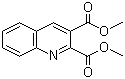 structure of CAS# 17507-03-8, Dimethyl 2,3-quinolinedicarboxylate ;2,3-Quinolinedicarboxylic acid dimethyl ester