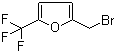 2-(Bromomethyl)-5-(trifluoromethyl)furan molecular structure (CAS 17515-77-4)