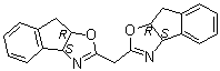 结构式 CAS# 175166-49-1, (3aS,3'aS,8aR,8'aR)-2,2'-甲桥双[3a,8a-二氢-8H-茚并[1,2-d]恶唑