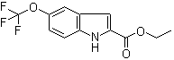 Ethyl 5-trifluoromethyloxy-1H-indole-2-carboxylate molecular structure (CAS 175203-82-4)