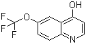 4-Hydroxy-6-(trifluoromethoxy)quinoline molecular structure (CAS 175203-87-9)