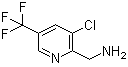 结构式 CAS# 175277-74-4, 2-氨甲基-3-氯-5-(三氟甲基)吡啶